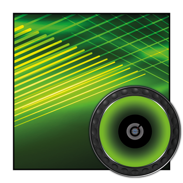 dj-skins Design GREEN LAZER
